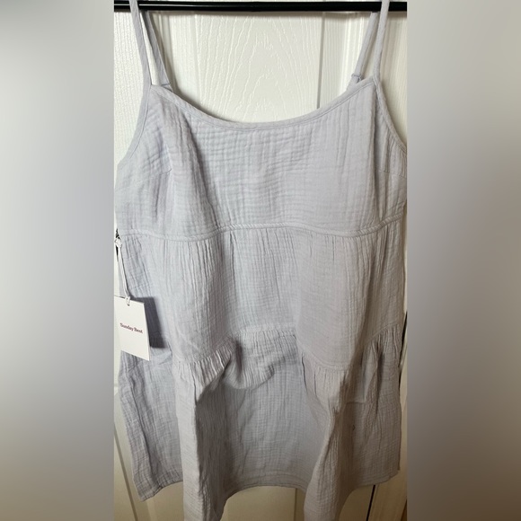 Aritzia Sunday Best Jasper Dress Dusk Blue S *BNWT* - Picture 4 of 5